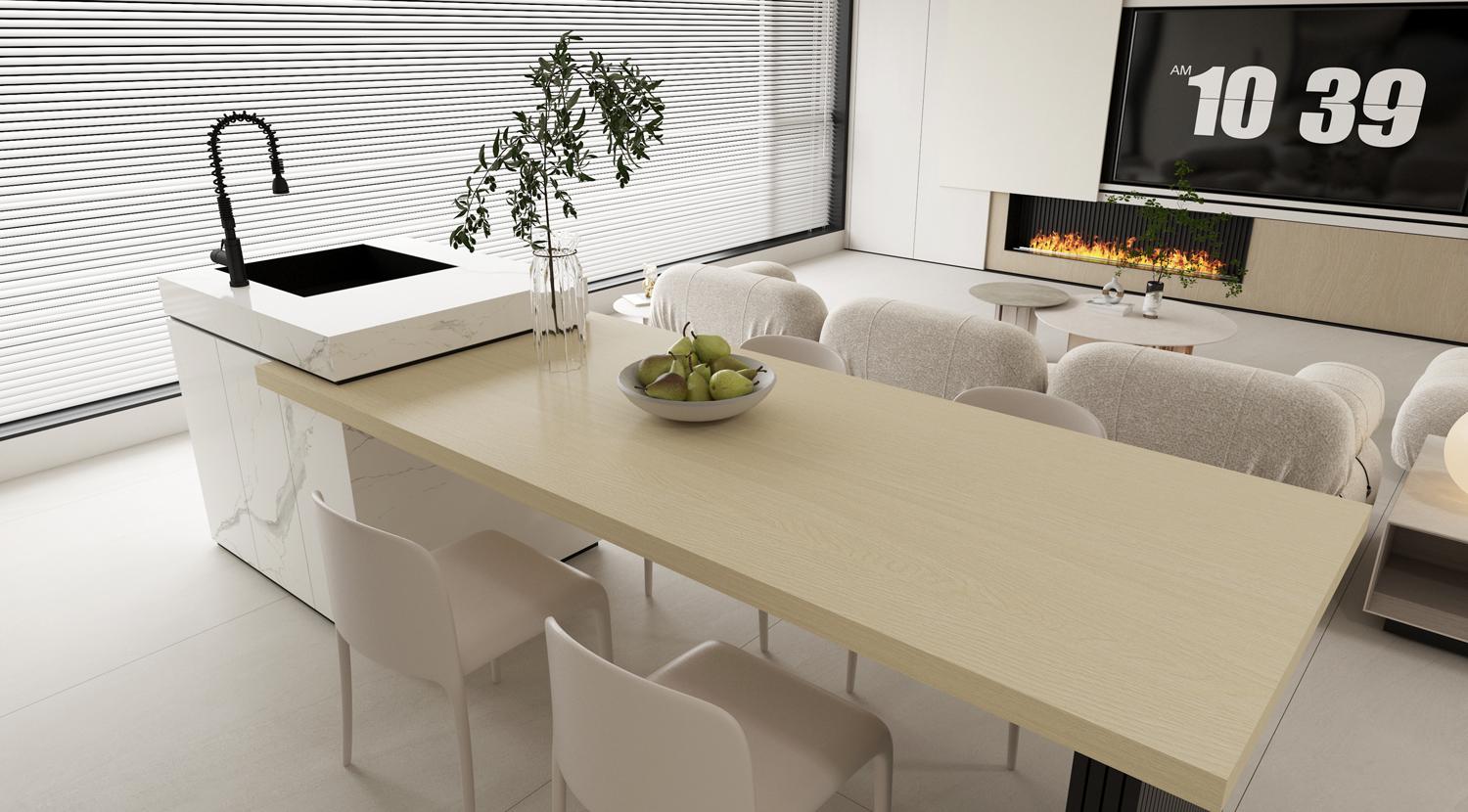 卡瑪龍巖板 | 木紋，有意思！