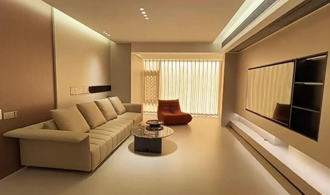 實景案例 | 簡約奶油風+柔光磚真的很棒！