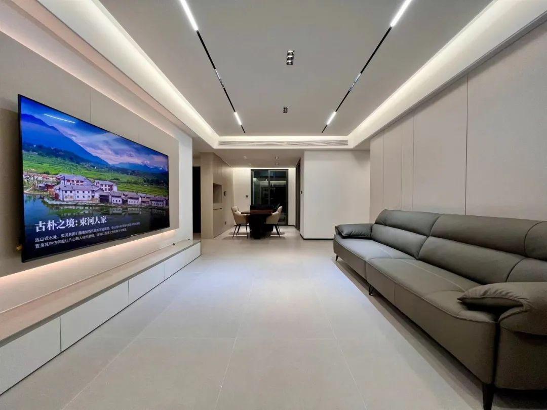 實景案例 | 微水泥·淺灰打造的小家，一進門就被治愈！（0211）